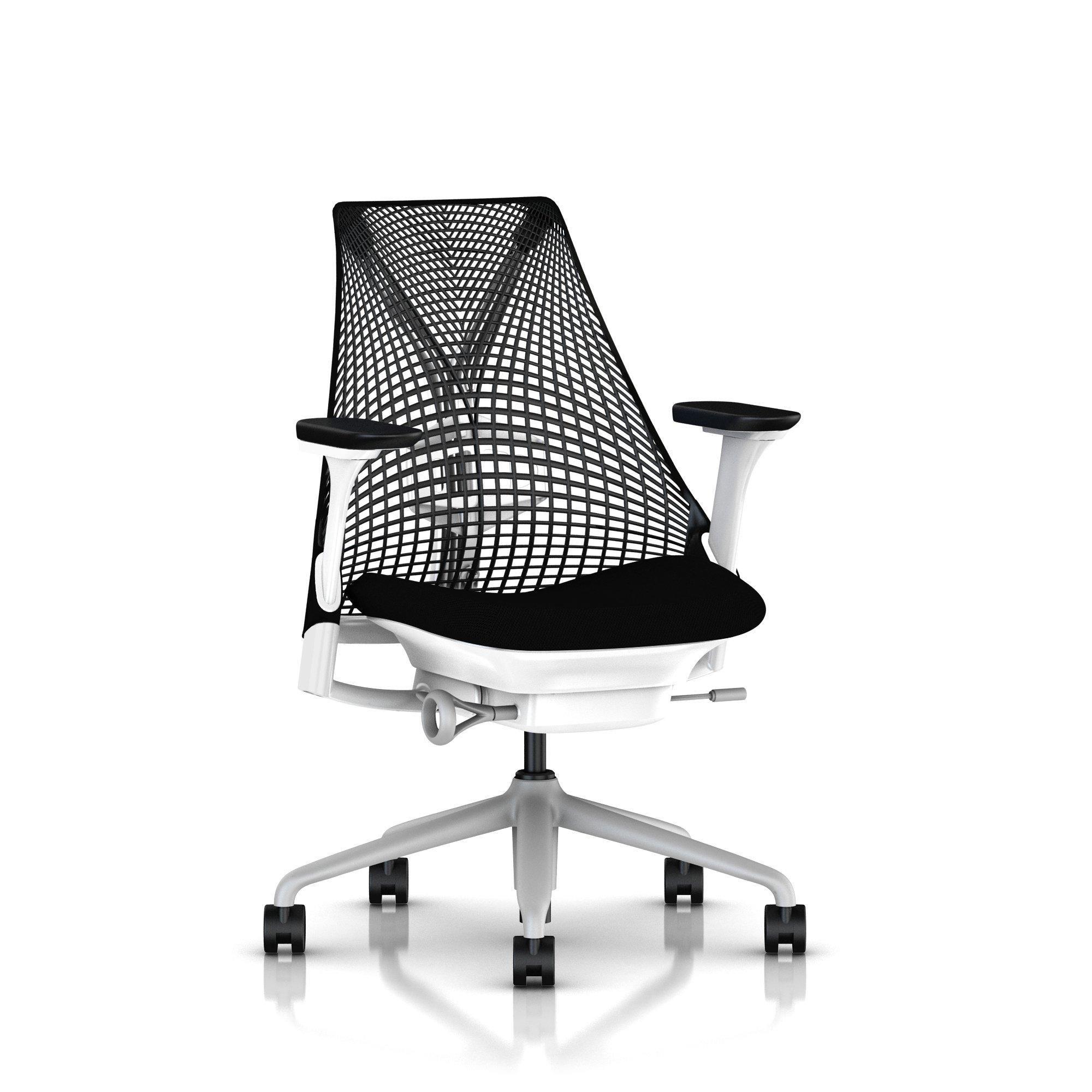 Herman Miller bureaustoel met ergonomische ontwerp en verstelbare functies voor optimaal comfort